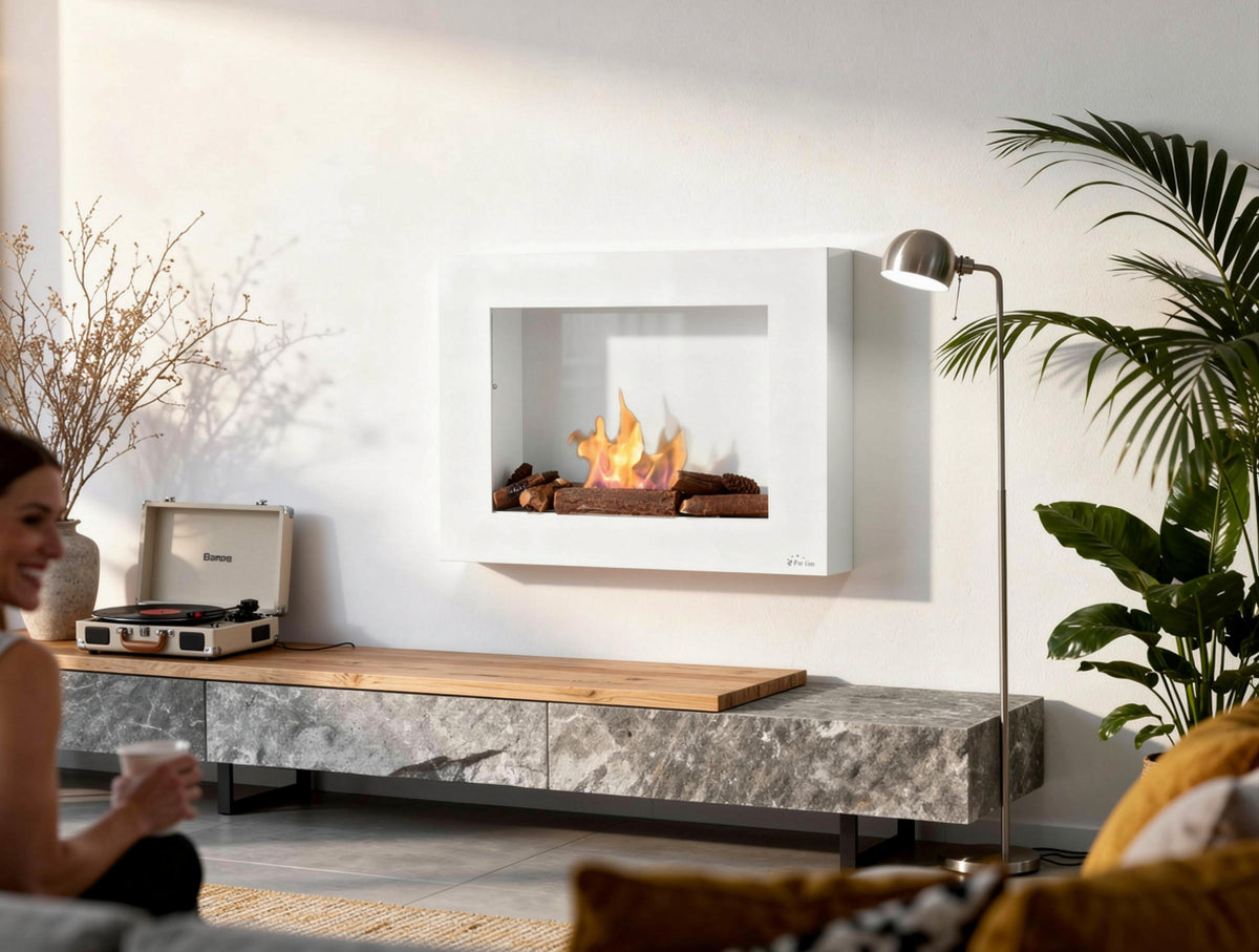Bestbio blanche dans un salon