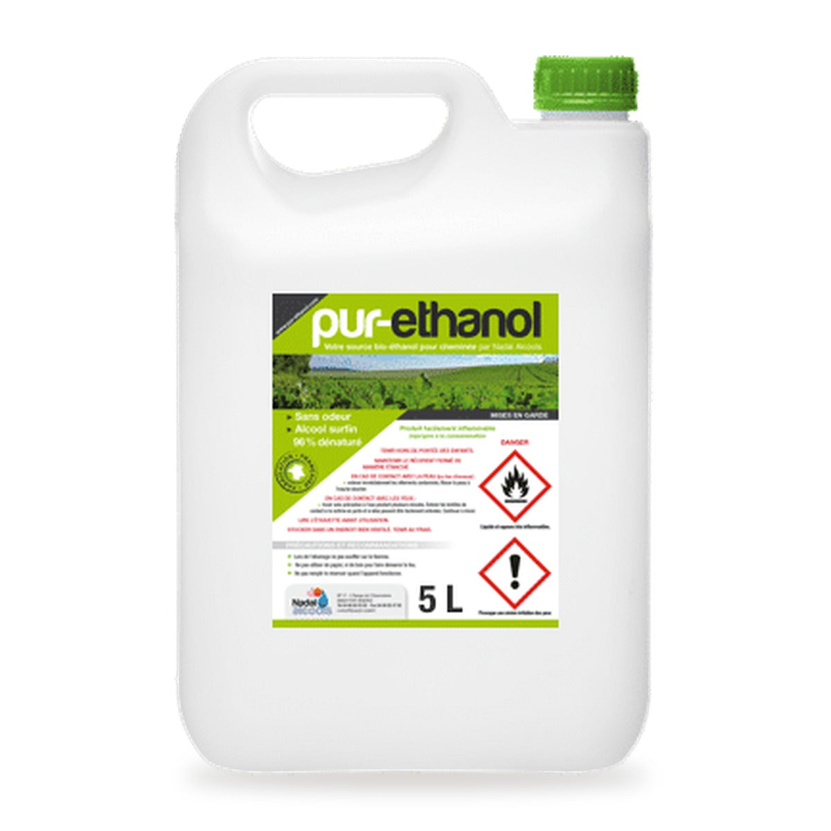 Bidon de bioéthanol 5 L