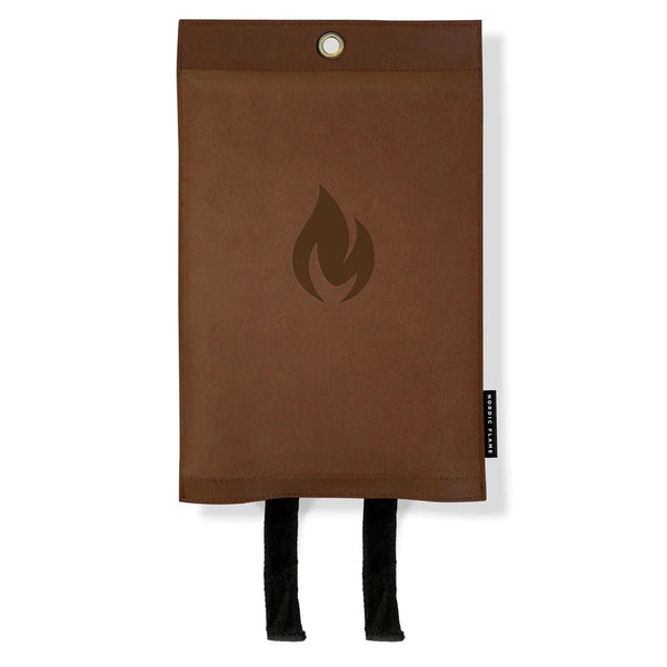 Couverture anti-feu 1,2 × 1,2 m en coffret Nordic Flame – norme EN 1869